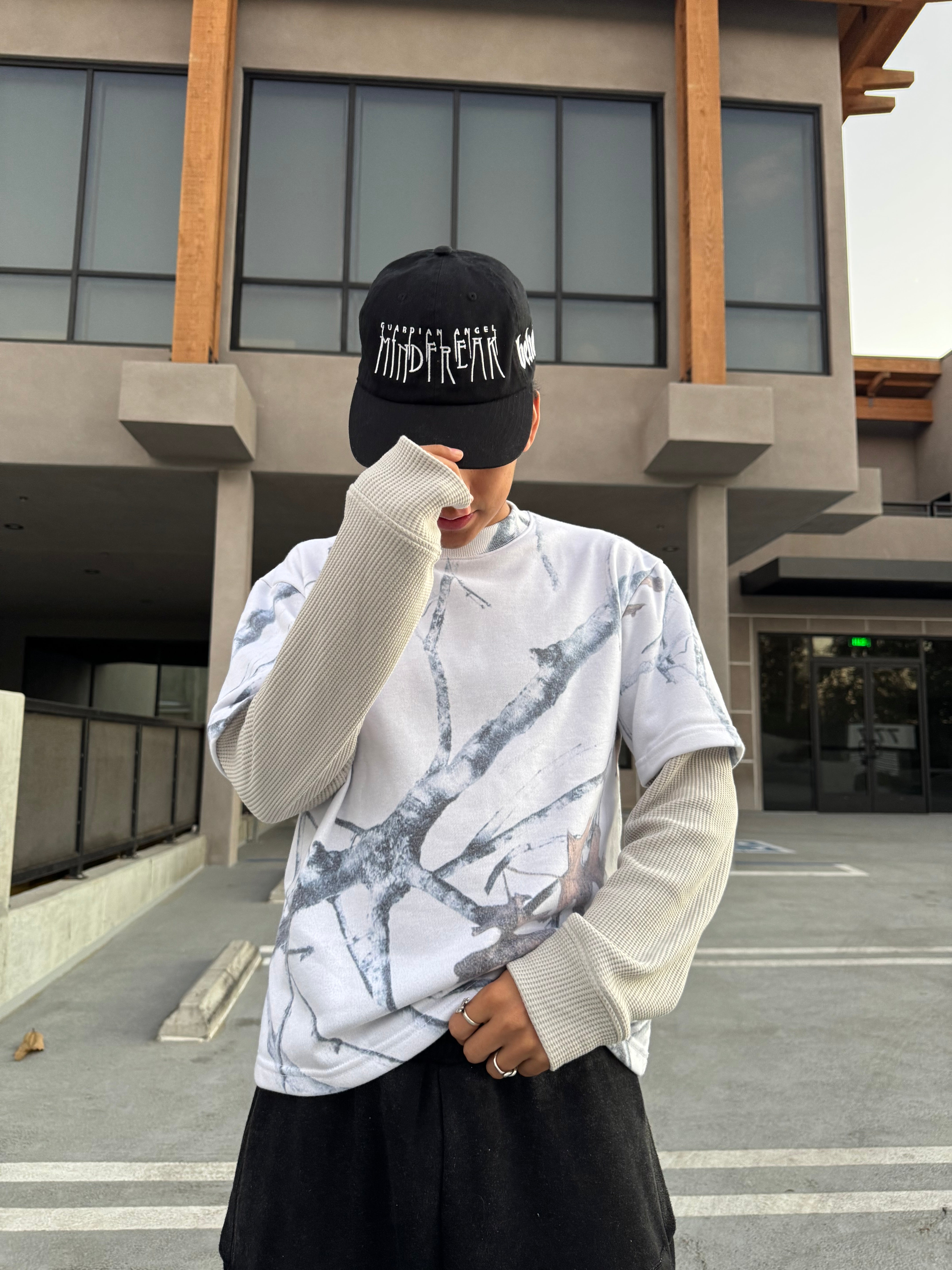 White Camo Long Sleeve