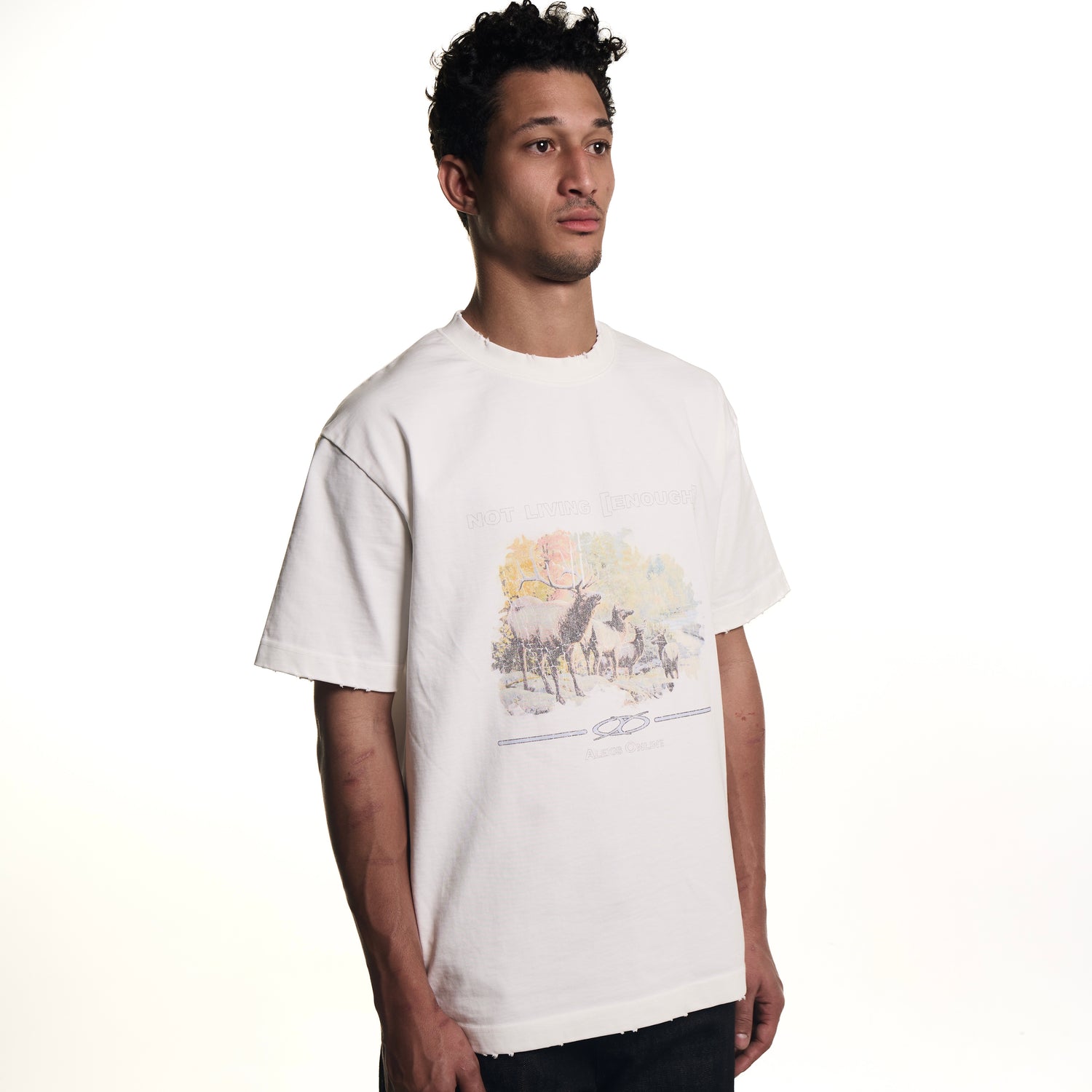 Not Living [Enough] Tee