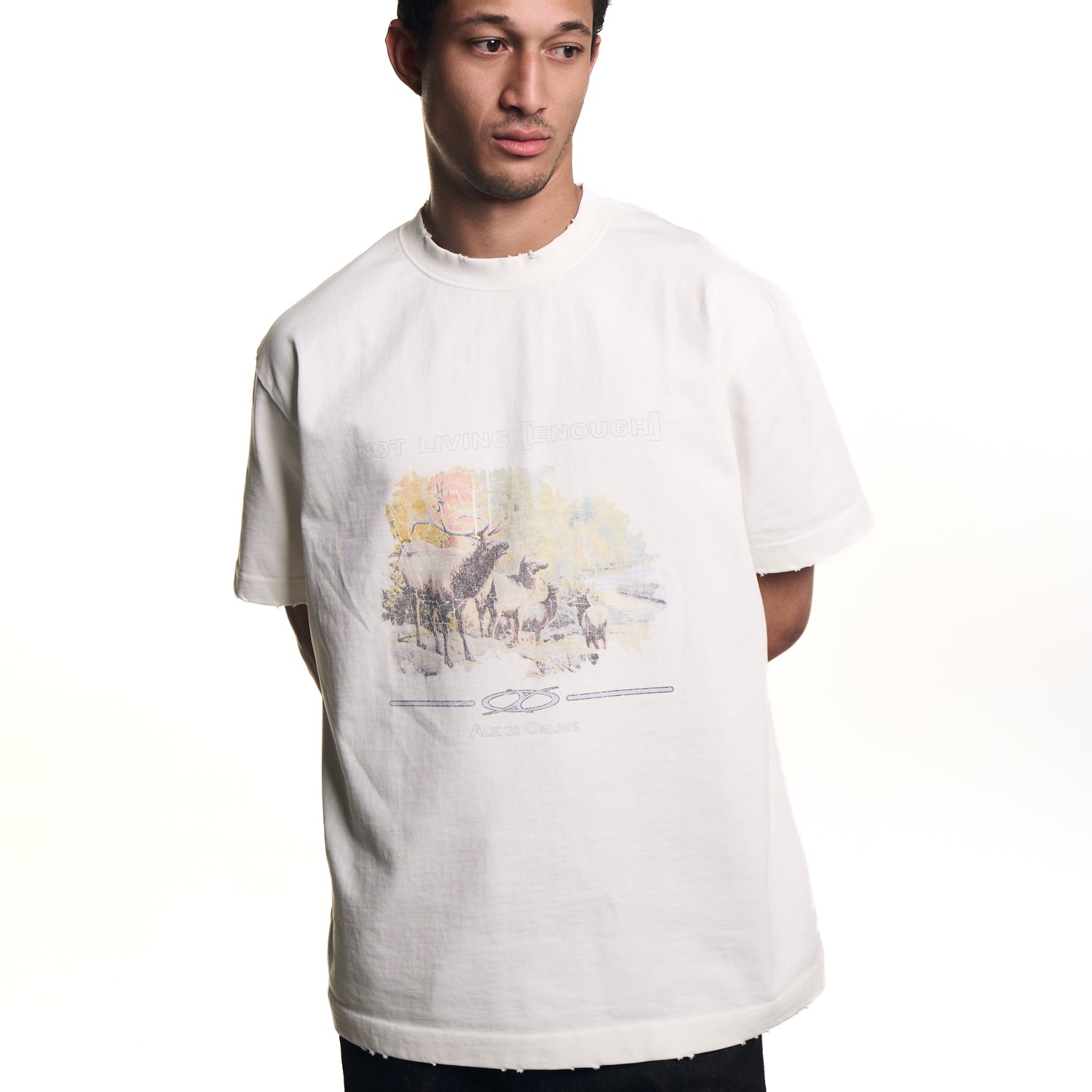 Not Living [Enough] Tee