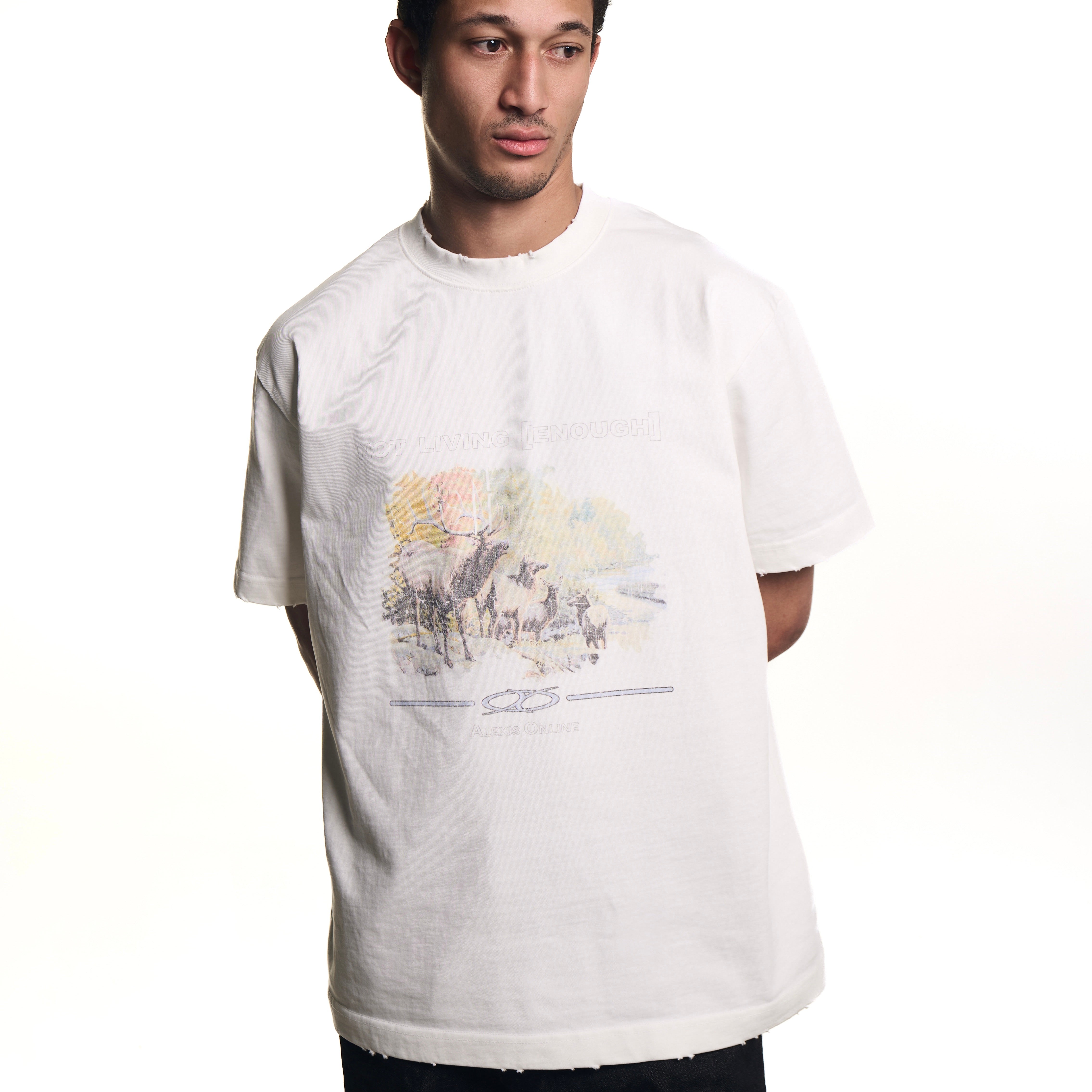 Not Living [Enough] Tee