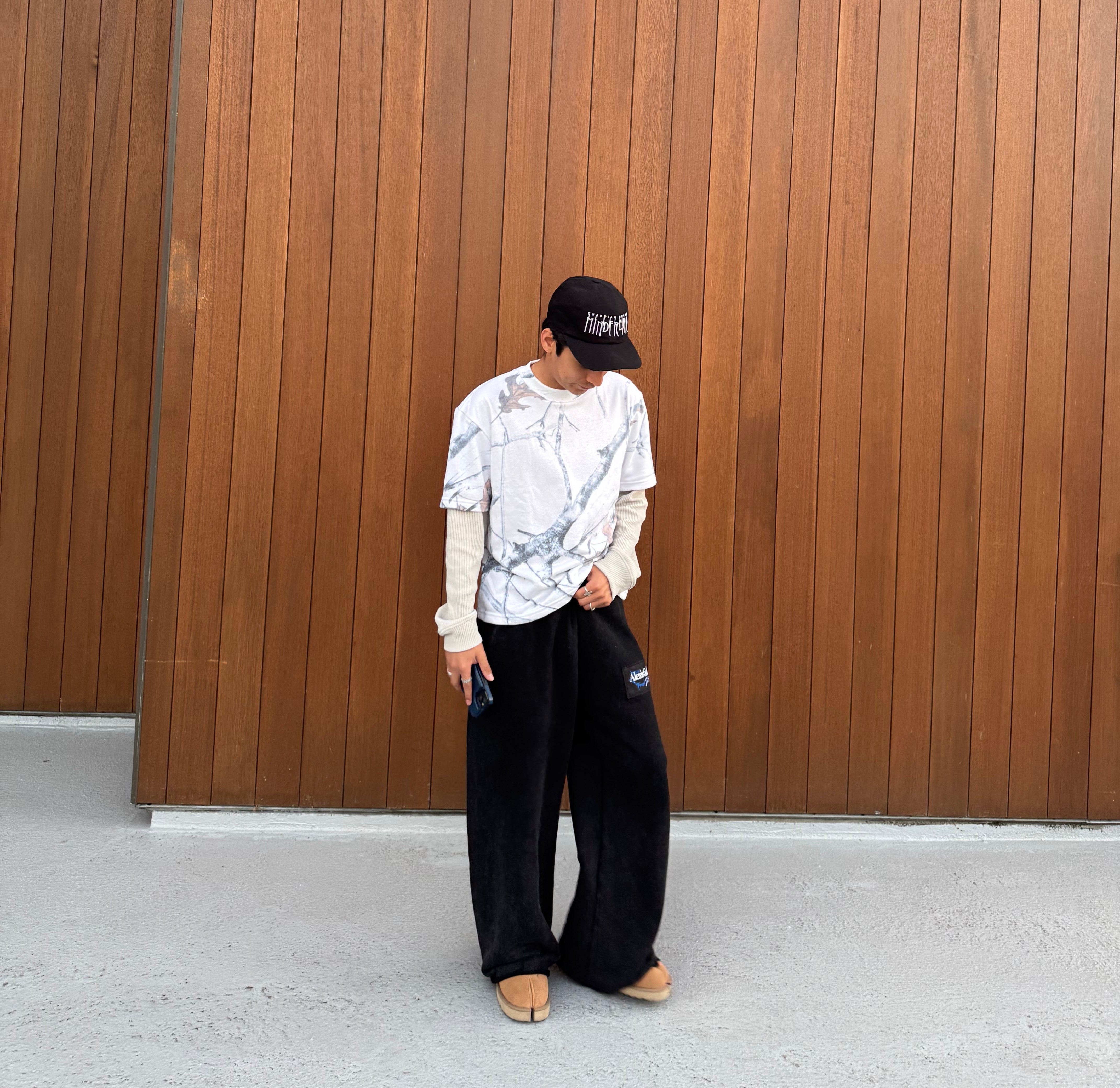 White Camo Long Sleeve